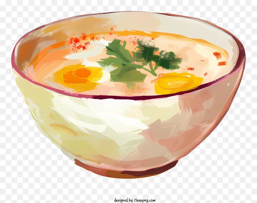 Ragoût D'oeufs Thaïlandais，Soupe PNG