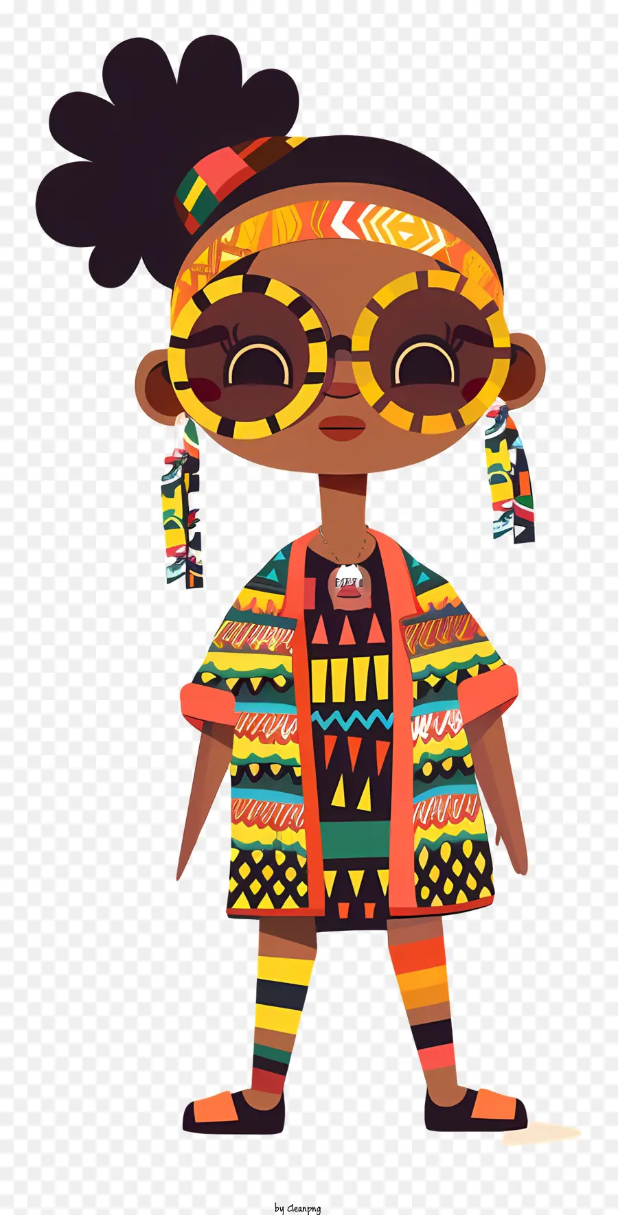 Jeune Fille Africaine，La Mode Africaine PNG