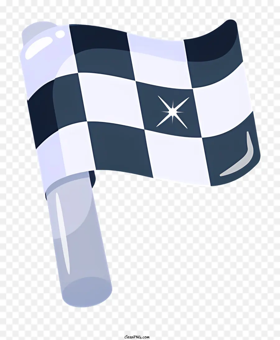 Drapeaux De Course，Drapeau à Damier PNG