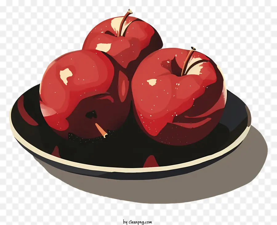 Pommes Rouges，En Bonne Santé PNG