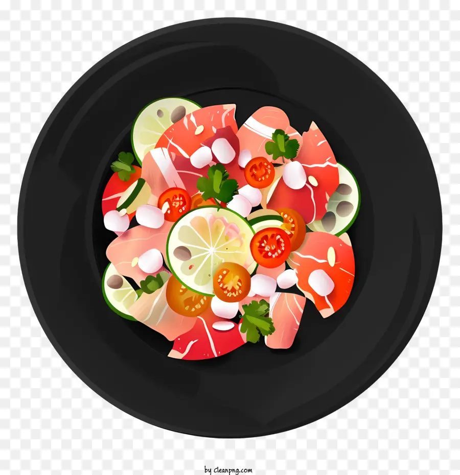 Ceviche，Plat à Salade PNG