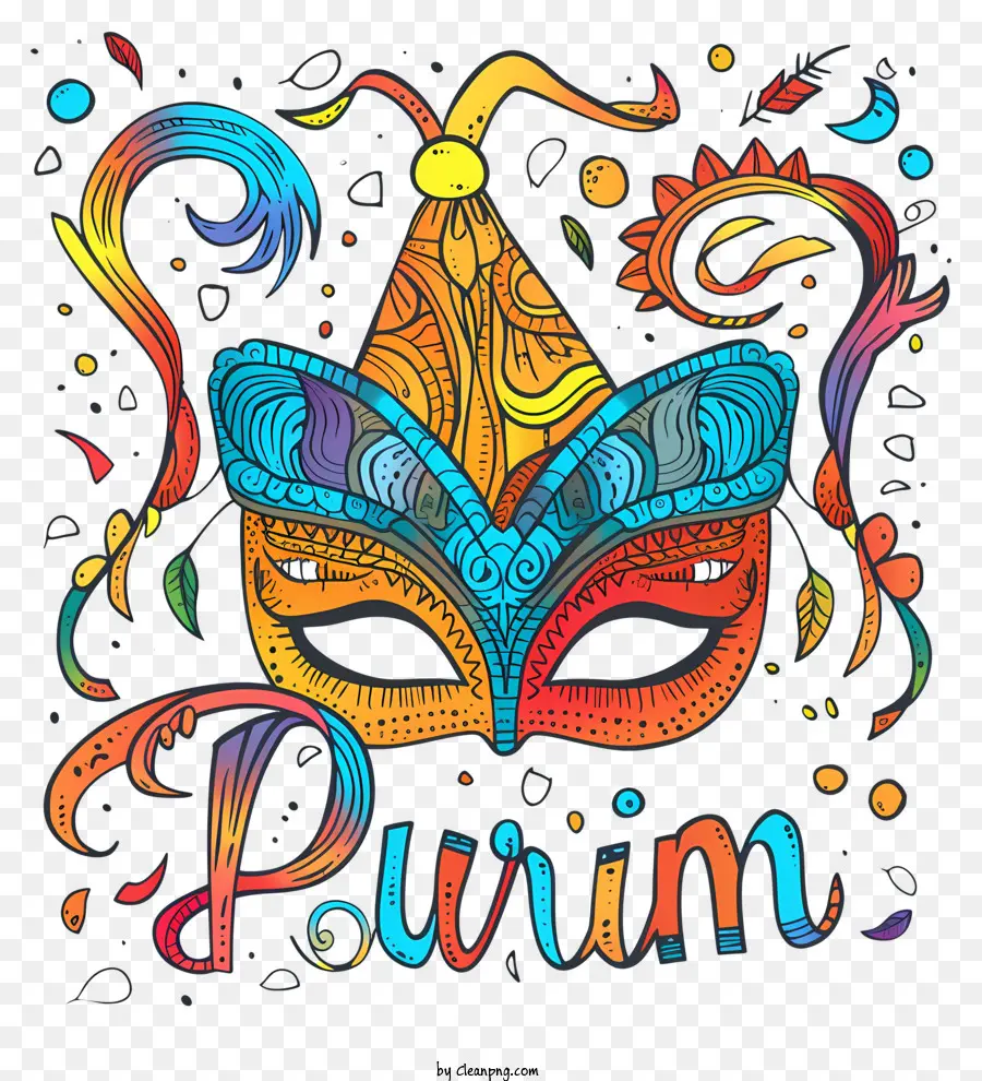 Pourim，Masque PNG