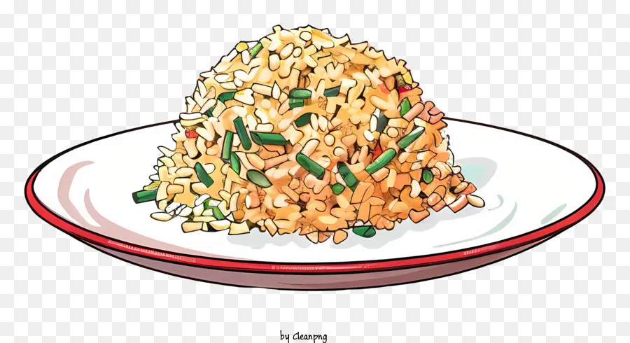 Riz Frit Thaï，Riz Frit PNG