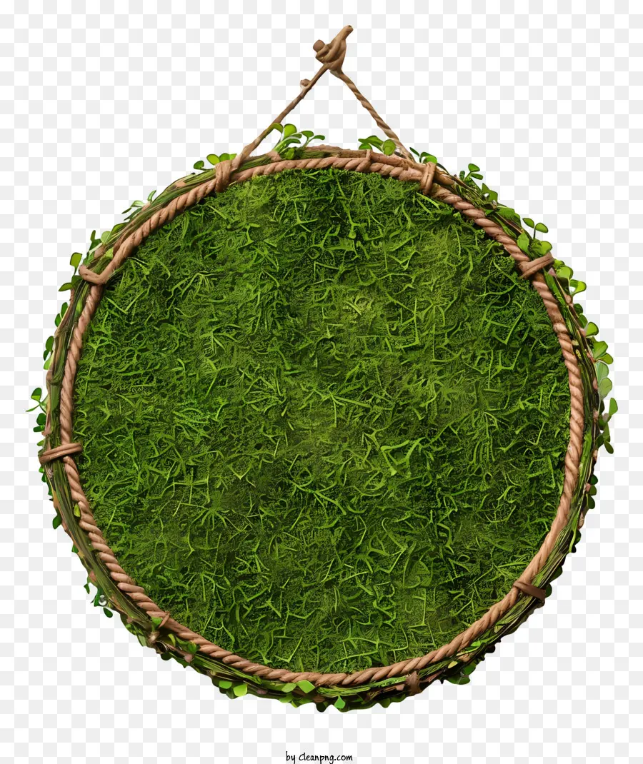 Le Vert De L'herbe，Corde Cadre PNG