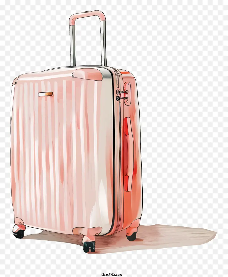 Bagages，Rose Valise PNG