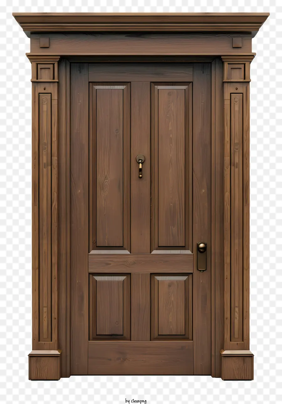 Porte En Bois，Entrée PNG