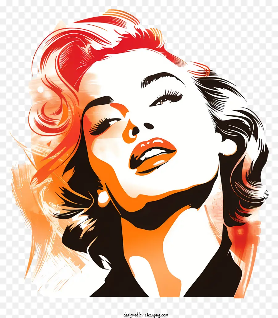 Marilyn Monroe，Portrait PNG