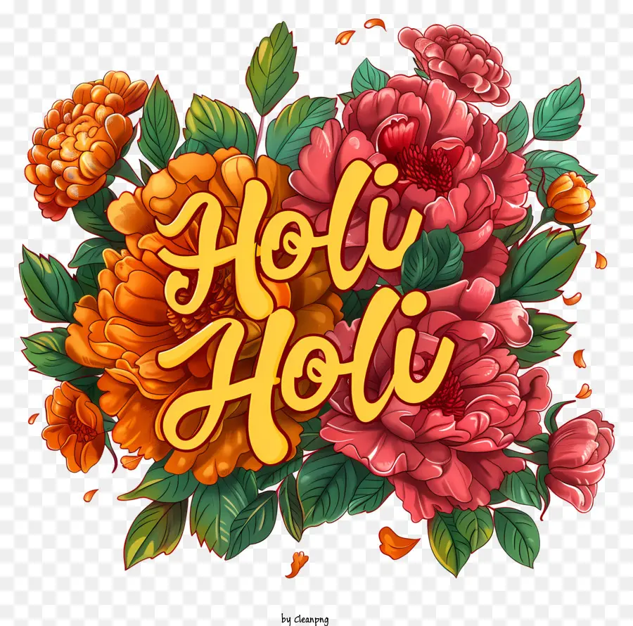 Holi，Dessinés à La Main PNG