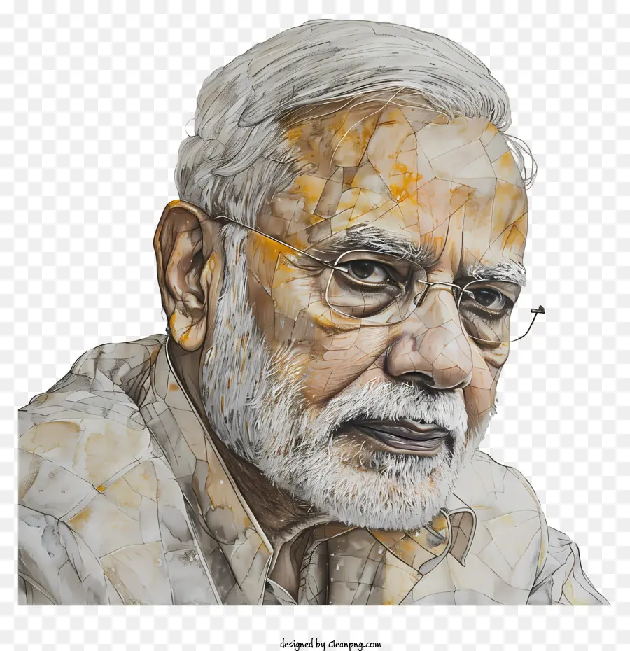 Narendra Modi，Portrait D'homme PNG