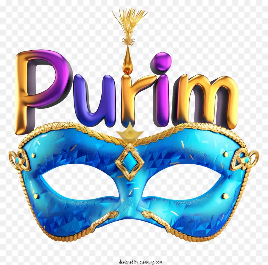 Pourim，Masque Pourim PNG