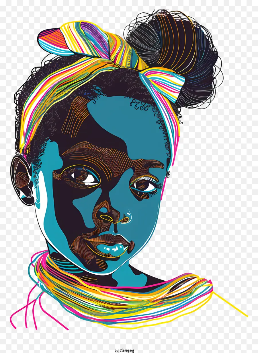 Jeune Fille Africaine，Fille PNG