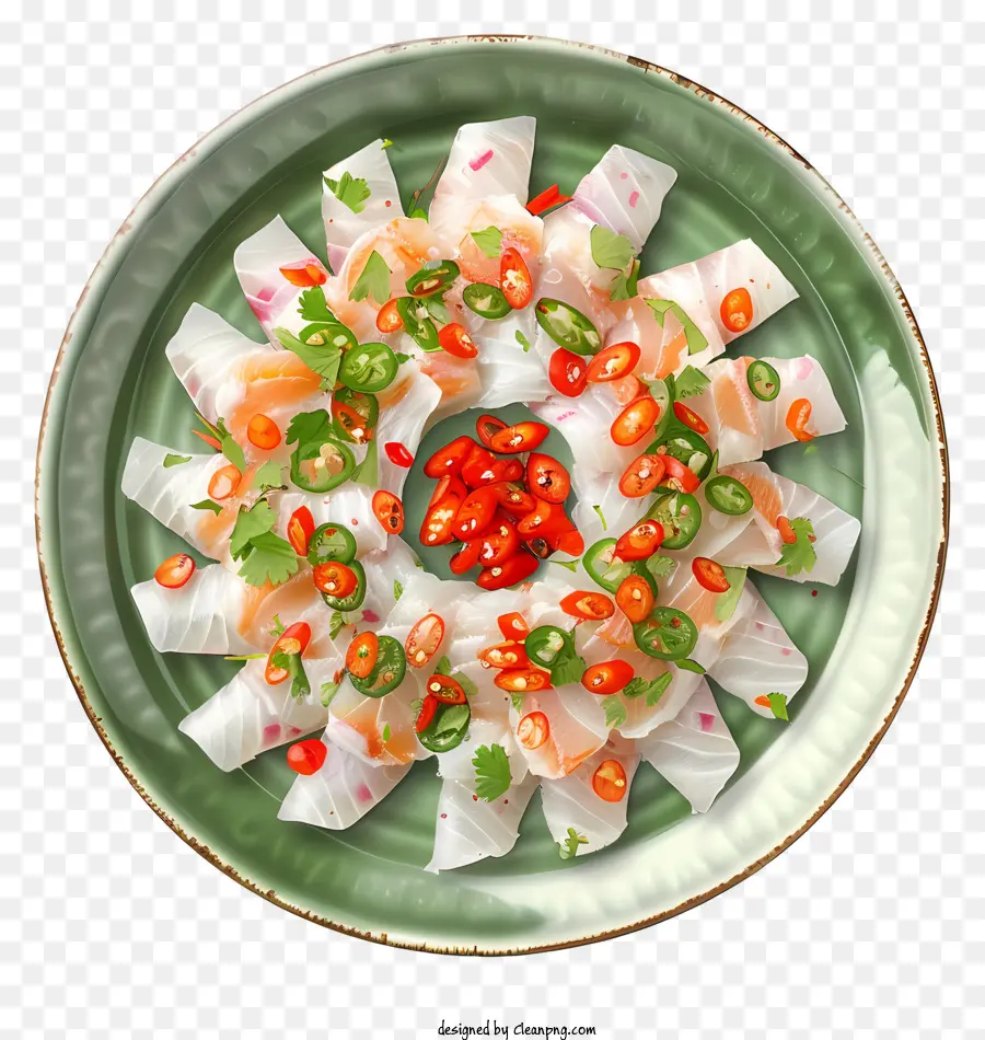 Ceviche，Carpaccio De Poisson PNG