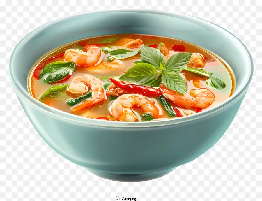 Tom Yum Goong，Soupe épicée Au Curry Rouge PNG