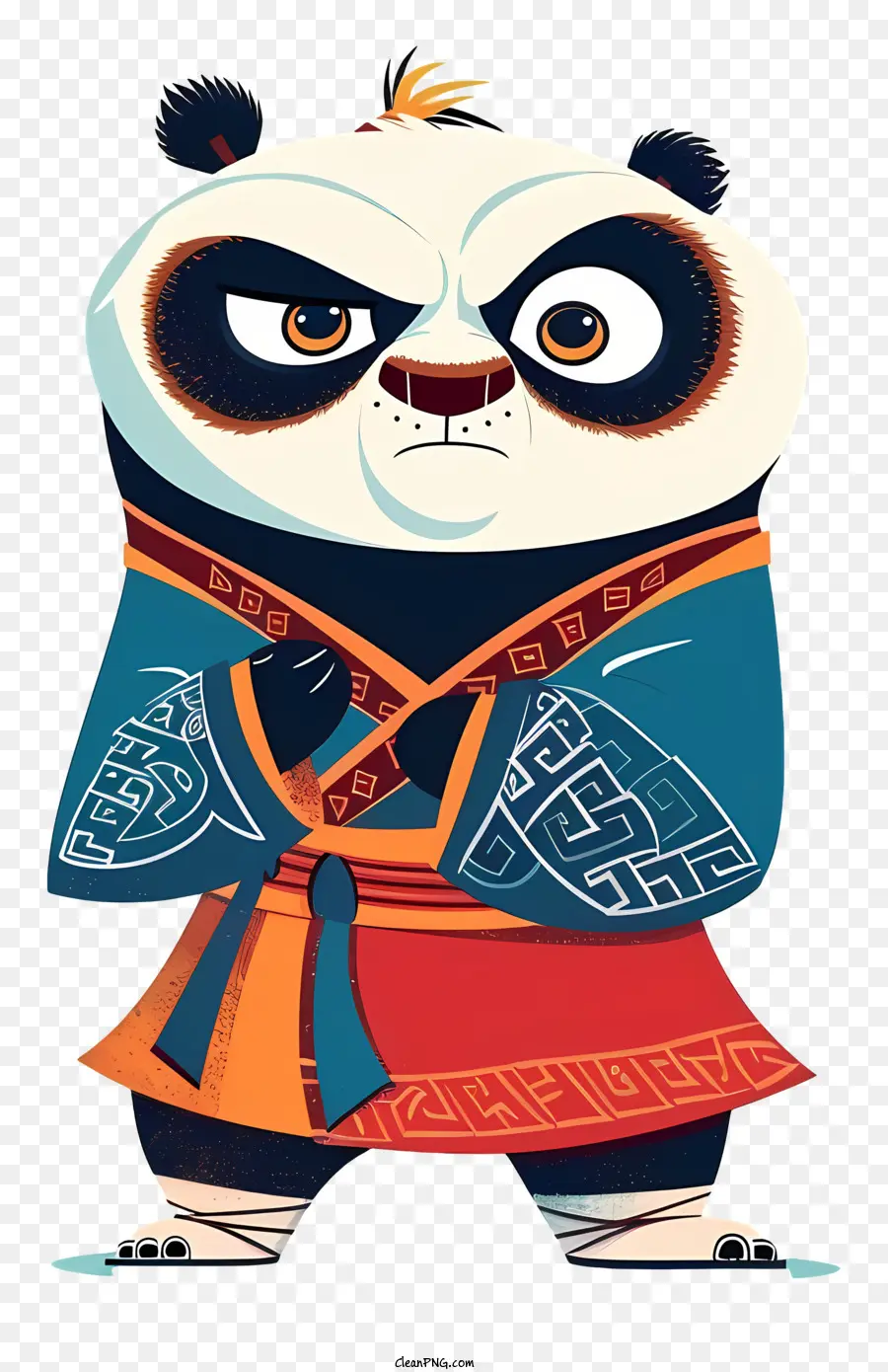 Kung Fu Panda，Dessin Animé De Panda PNG