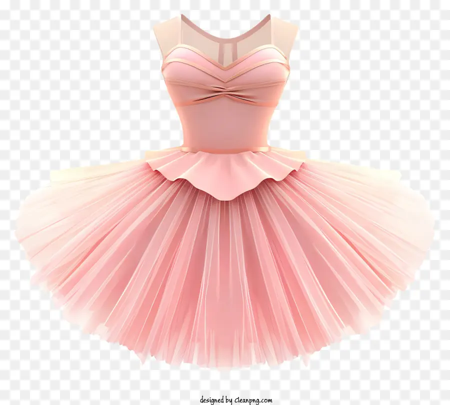 Robe De Ballet Tutu，Robe De Ballerine Rose PNG