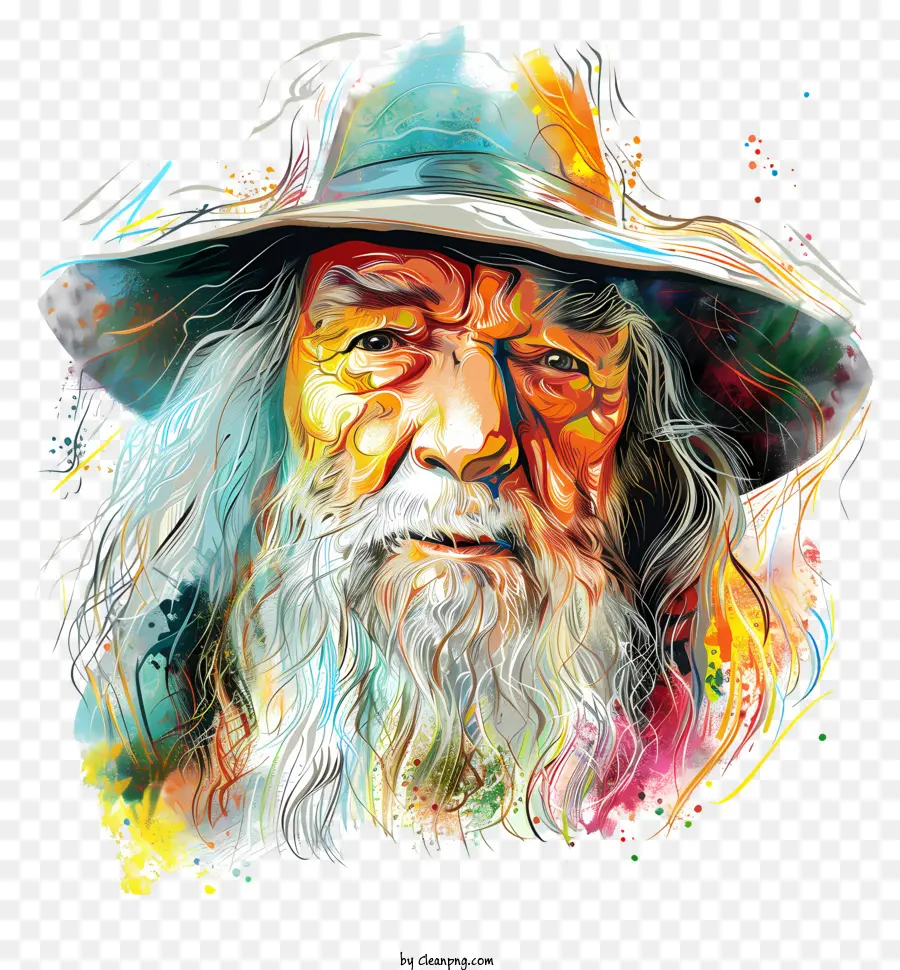 Gandalf，Homme âgé PNG