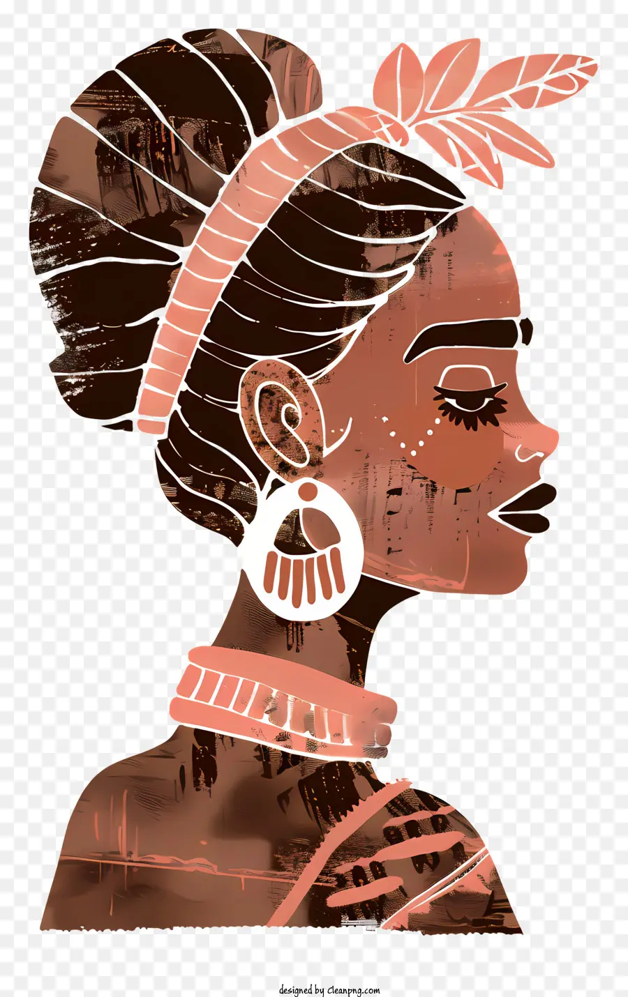 Femme Mexicaine，Coiffure Afro PNG