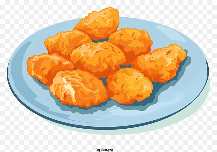 Nuggets De Poulet，Noix PNG