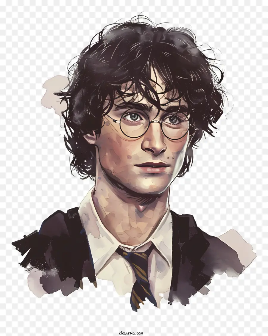 Harry Potter，Garçon Avec Des Lunettes PNG