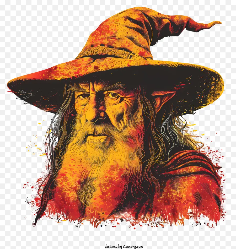 Gandalf，Magicien PNG