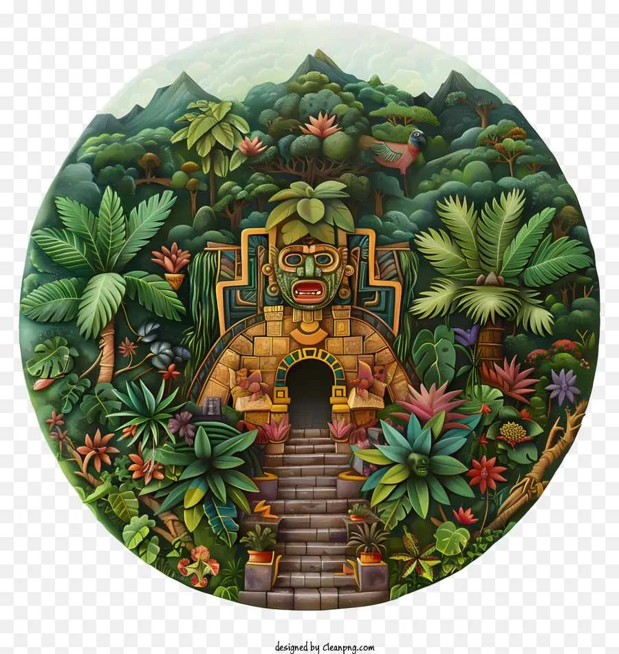 Quimbaya Civilisation，La Jungle Tropicale PNG