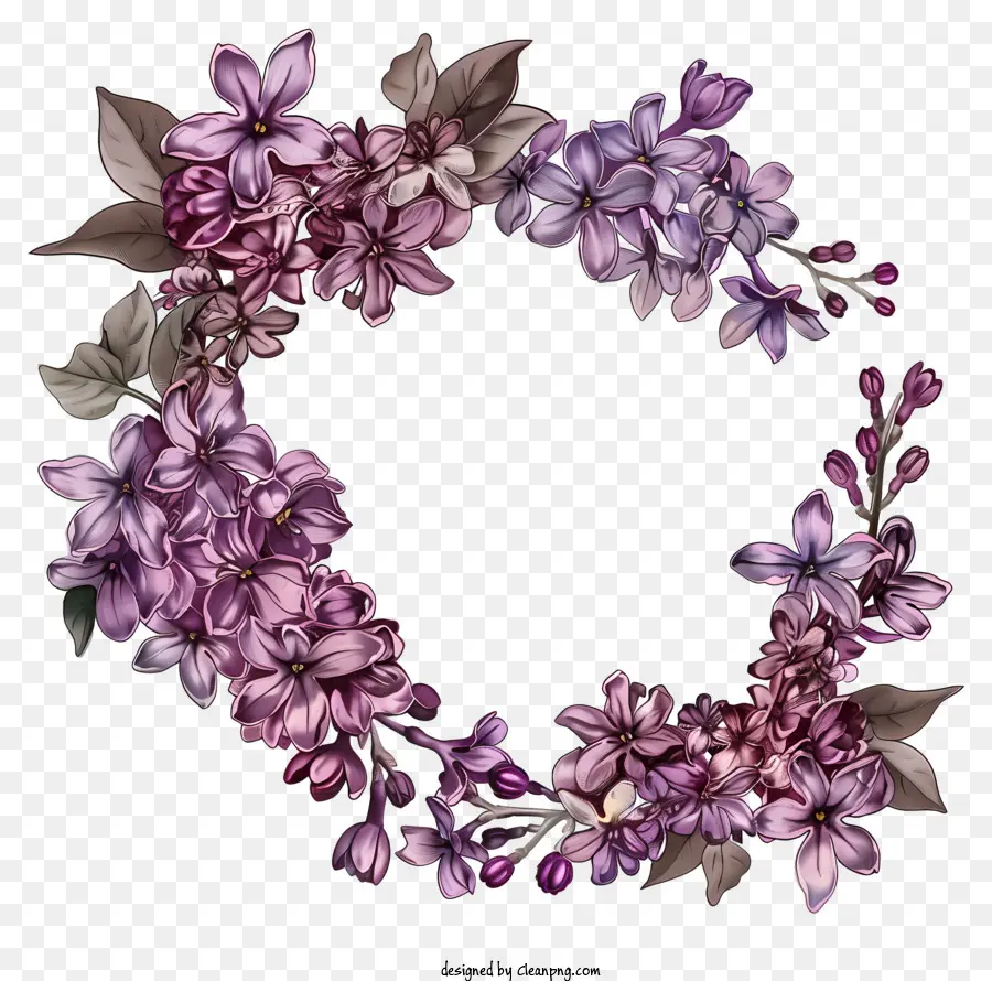 Fleurs Lilas，Fleurs PNG