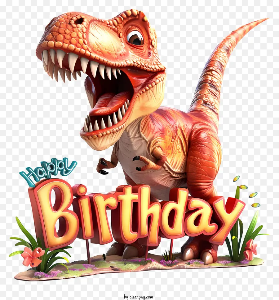 Dinosaure，Joyeux Anniversaire PNG