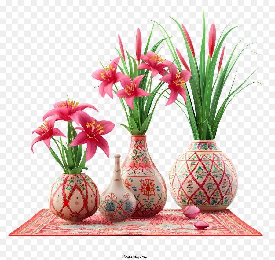 Happy Nowruz，Vases PNG