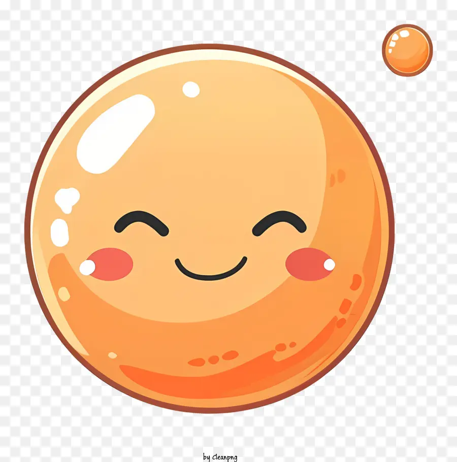 Emote，Sphère Orange PNG