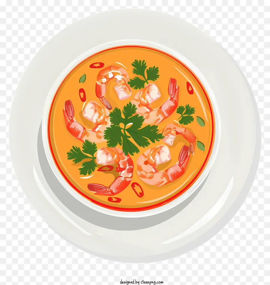 Tom Yum Goong，Soupe De Poulet Et De Crevettes PNG