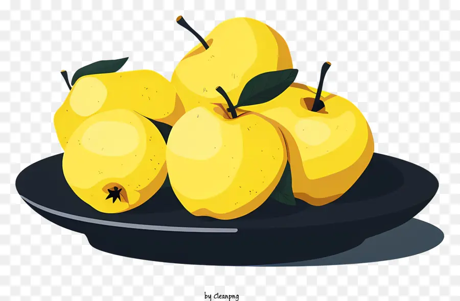 Pommes Jaunes，Fruits Jaunes PNG