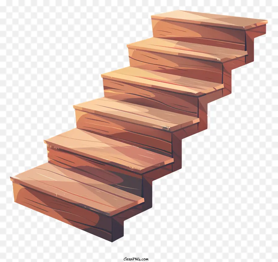 Le Bois Des Escaliers，Escalier En Bois PNG
