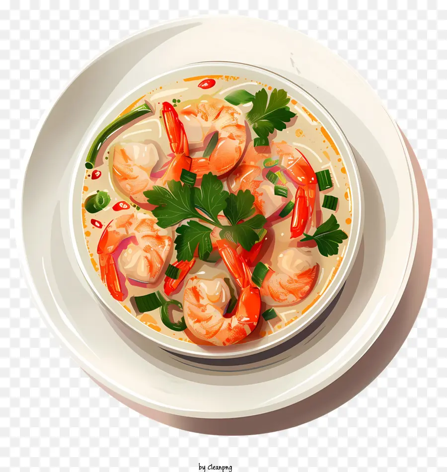 Tom Yum Goong，Soupe De Crevettes PNG