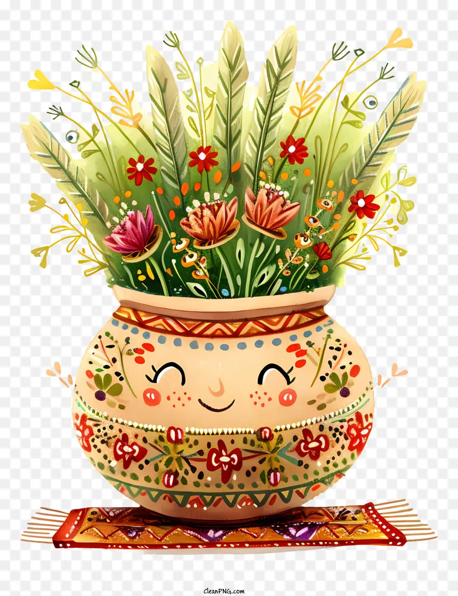 Happy Nowruz，Vase PNG