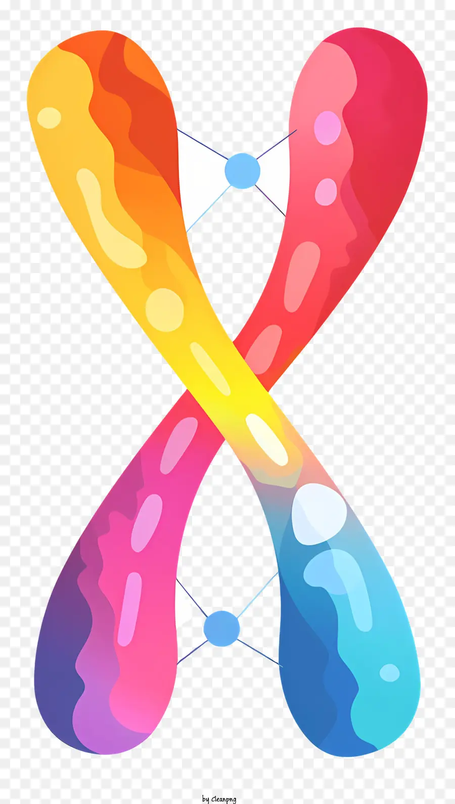 Chromosomique，Chromosome Coloré PNG