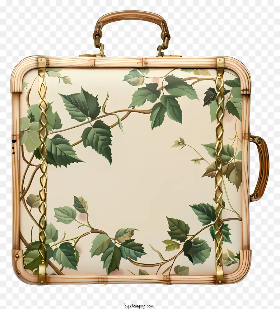 Bagage，Valise Feuillue PNG