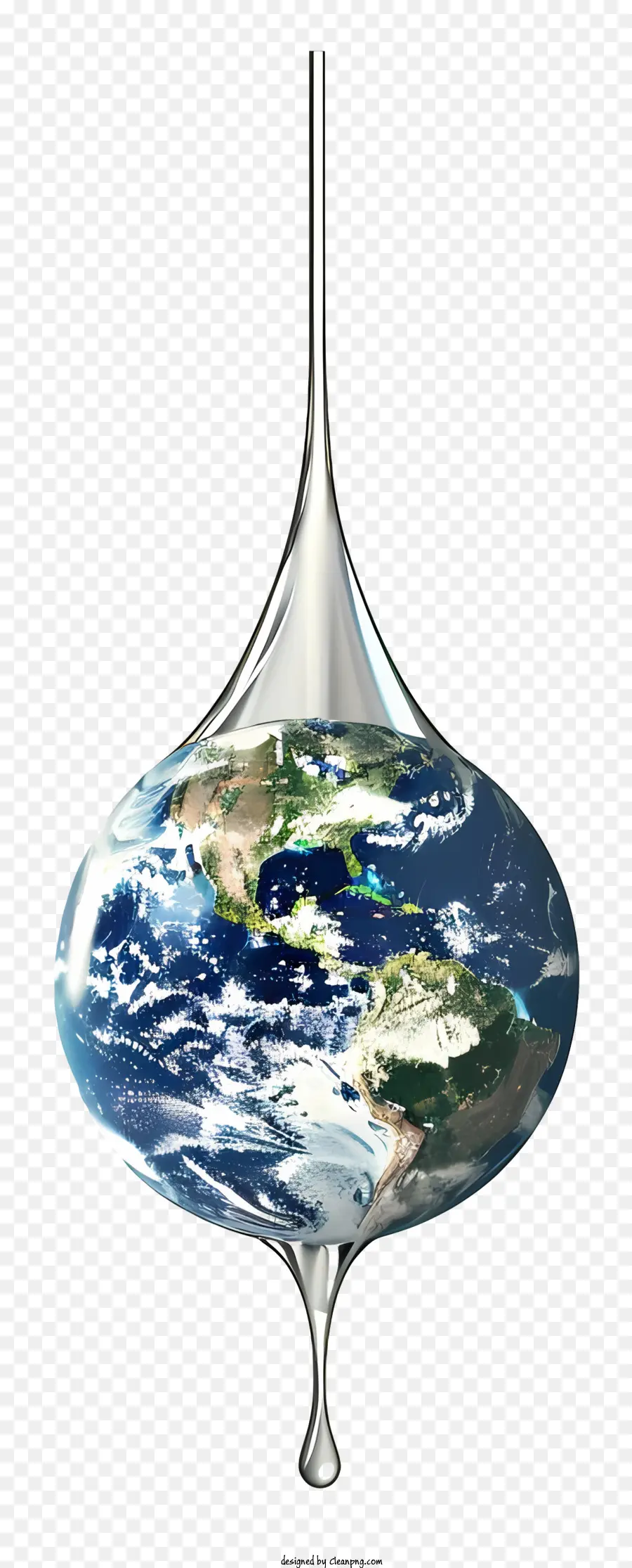 Journée Mondiale De L'eau，Sculpture Du Globe PNG