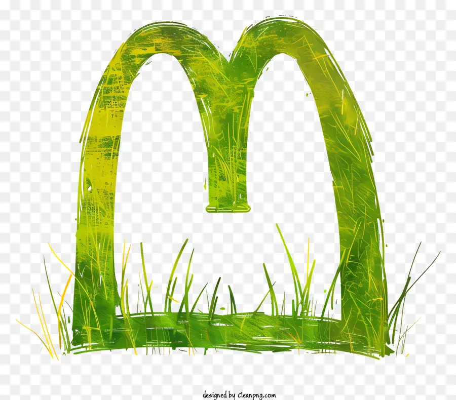 Logo Mcdonald's，Arche Verte PNG