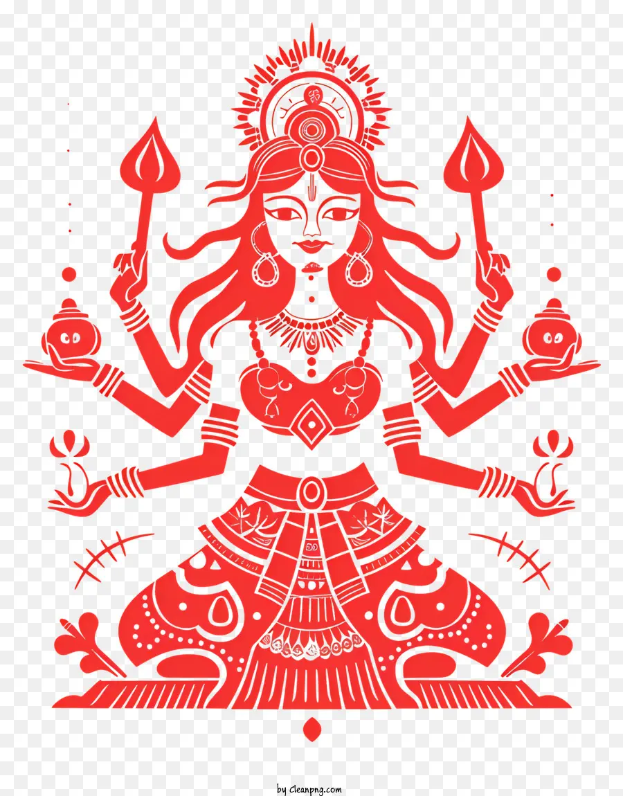 Durga Maa，La Méditation PNG