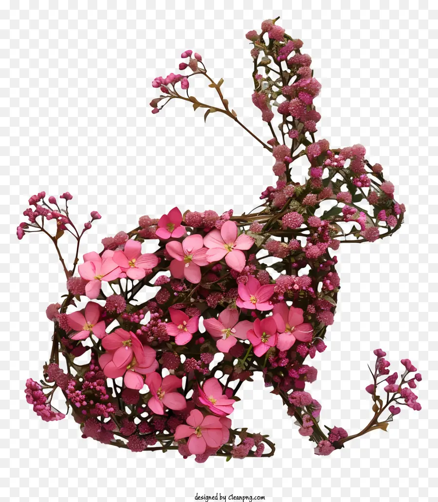 Lapin，Lapin Floral PNG