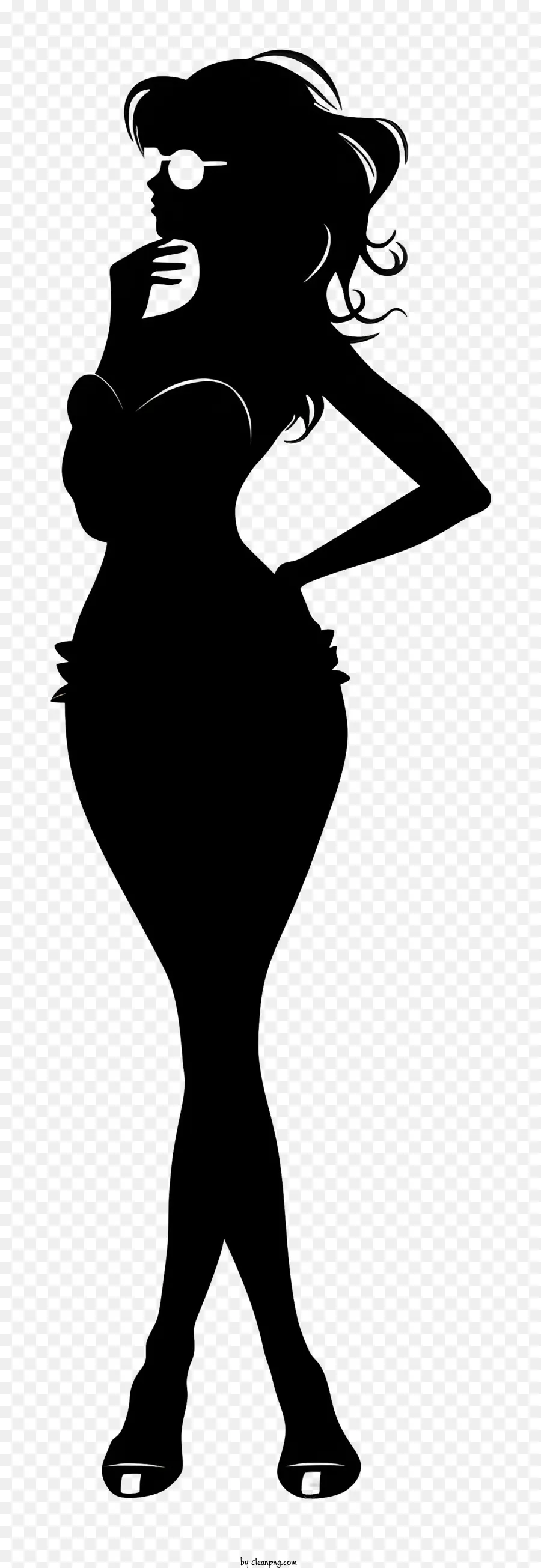 Sexy，Silhouette D'une Femme PNG