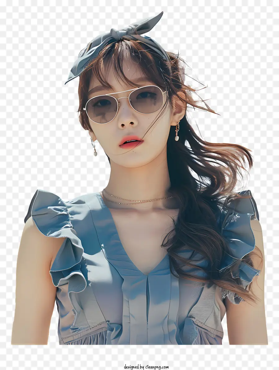 Taeyeon，Femme Avec Des Lunettes De Soleil PNG