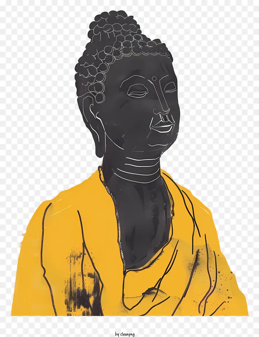 Bouddha，La Méditation PNG