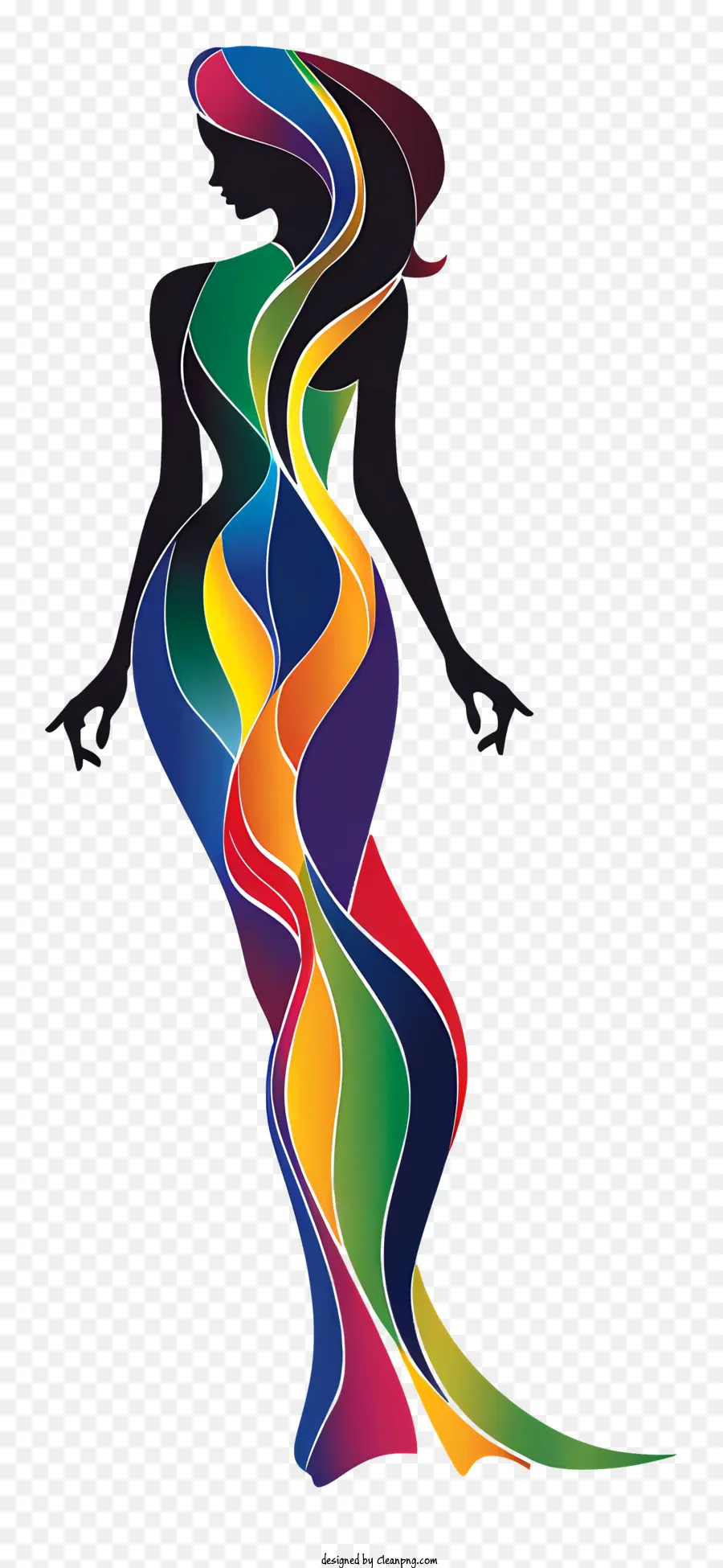 Sexy，Silhouette Arc En Ciel PNG