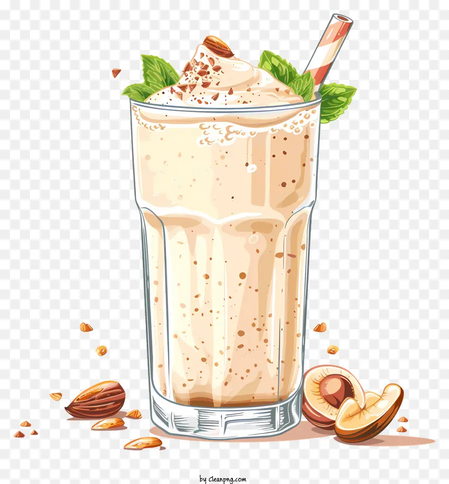 Shake De Protéine Végétalienne，Milk Shake PNG