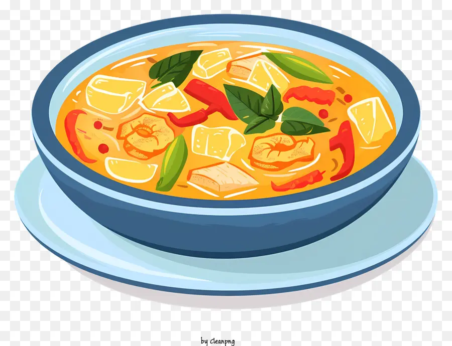 Curry Massaman，Soupe PNG