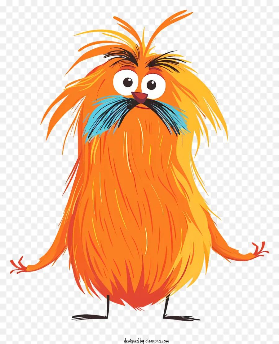 Lorax，Créature Orange PNG