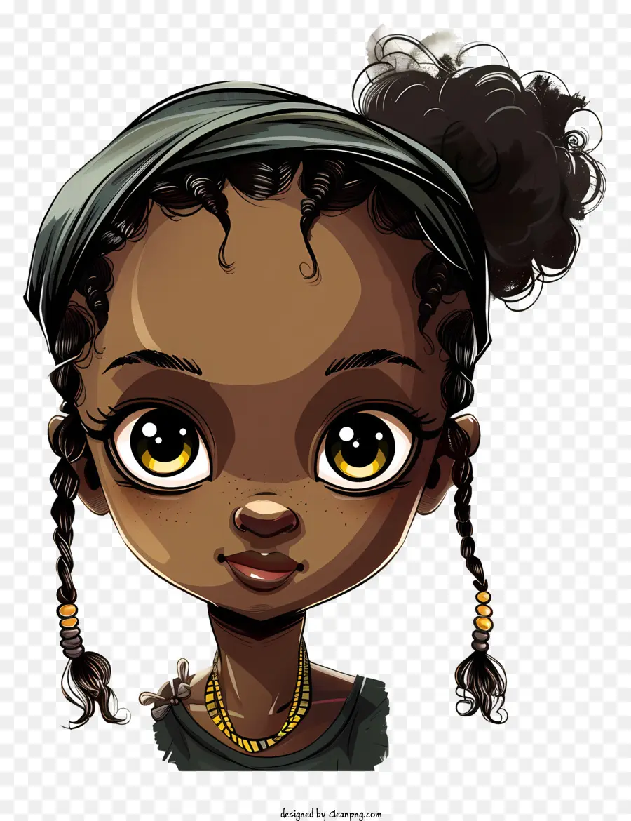 Jeune Fille Africaine，Fille Noire PNG