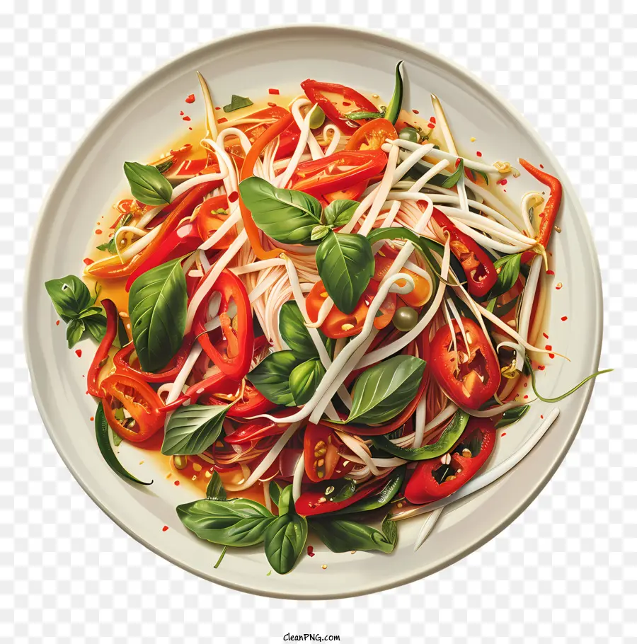 Som Tam，Salade PNG