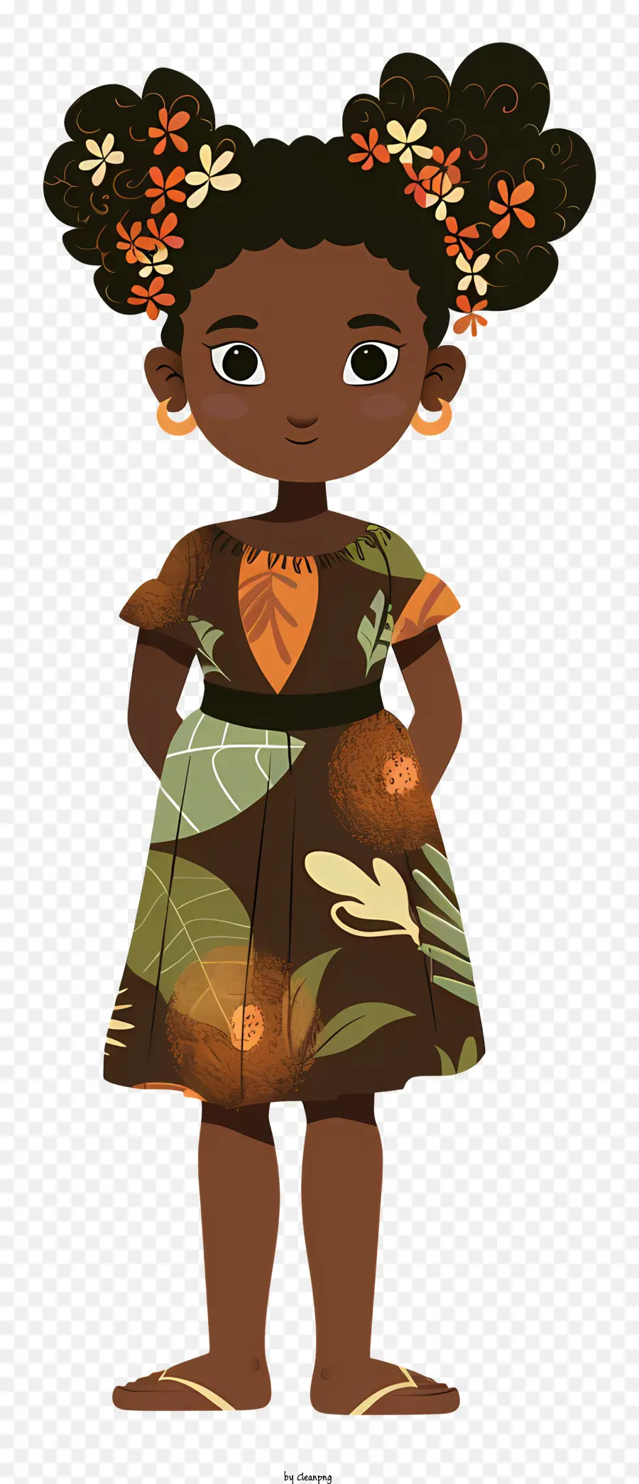 Fille Africaine，Fille PNG